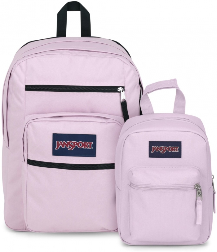 Jansport Big Student Pink Ice Bundle - Pink Ice