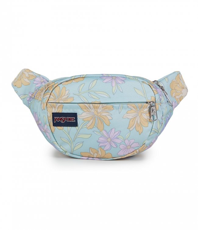 Jansport Fifth Avenue Fanny Pack - Faded Floral Fresh Mint Jansport Fifth Avenue Fanny Pack - Faded Floral Fresh Mint
