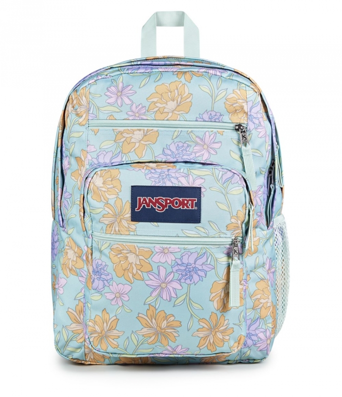 Jansport Big Student - Faded Floral Fresh Mint