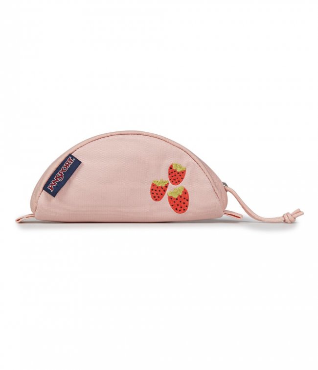 Jansport Luna Small Pouch - Strawberry Embroidery Jansport Luna Small Pouch - Strawberry Embroidery